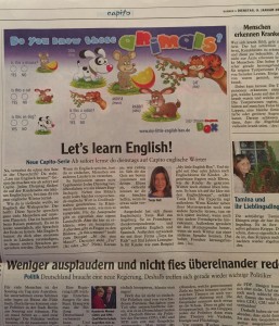 Augsburger Allgemeine Zeitung, capito, Englisch für Kinder